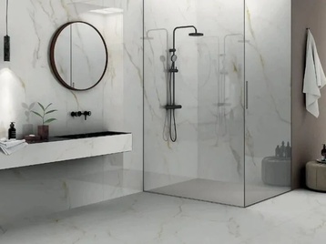 Облицовъчен гранитогрес Calacatta Oro